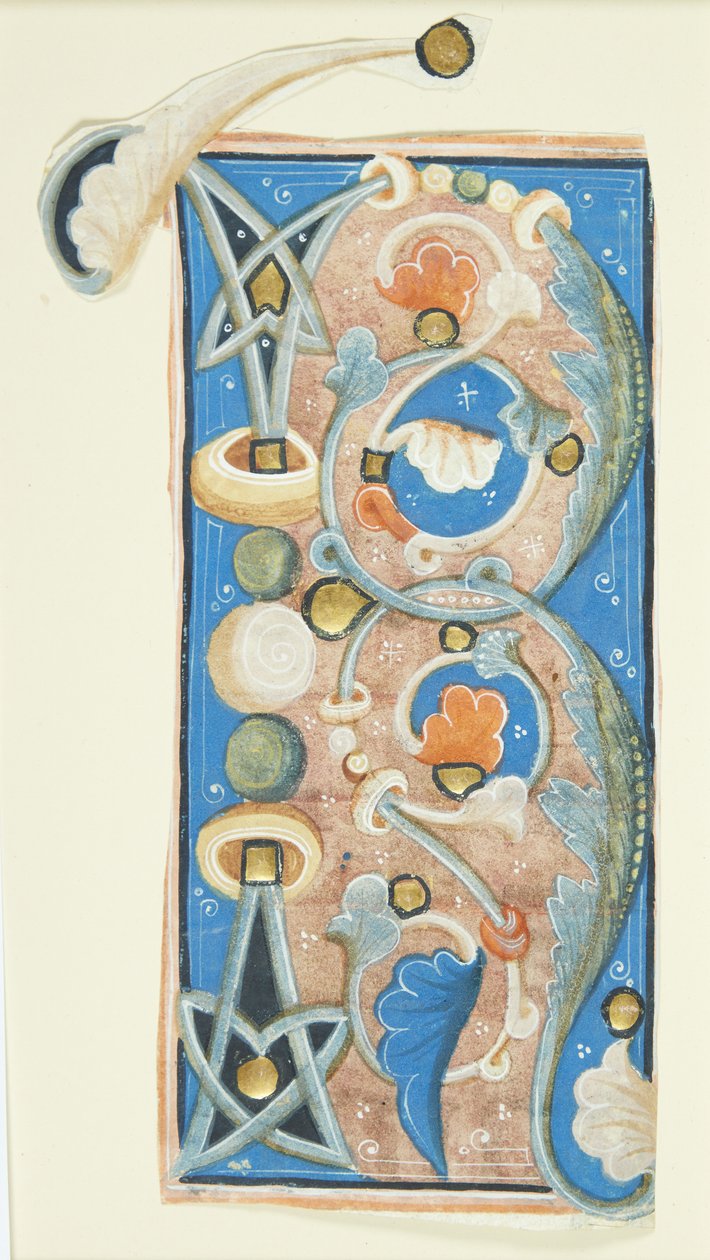 Utsmyckad initial R. av after Ubekendt