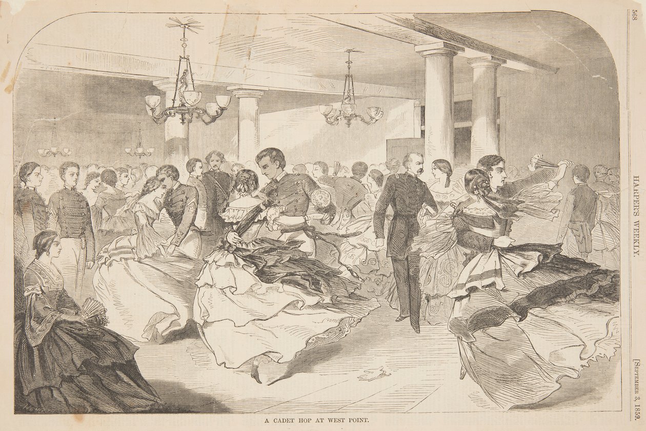 Ett kadetthopp på West Point av Winslow Homer