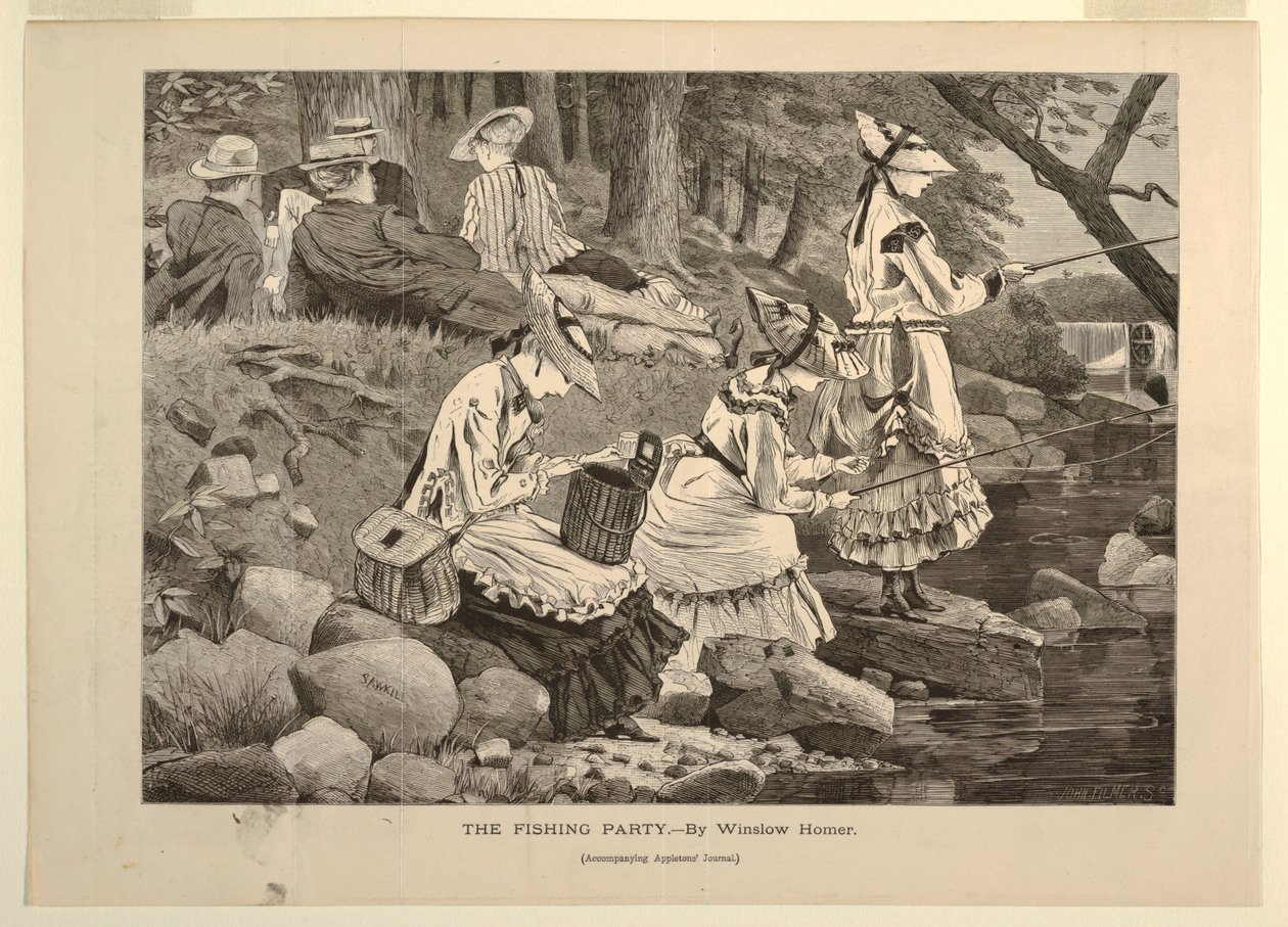 The Fishing Party, från Appletons