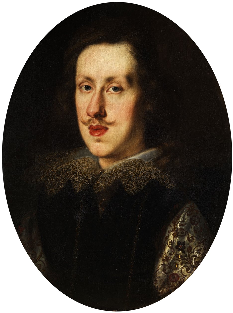 Portrait wohl Cosimo II de Medici av anonymous painter in the style of Justus Sustermans