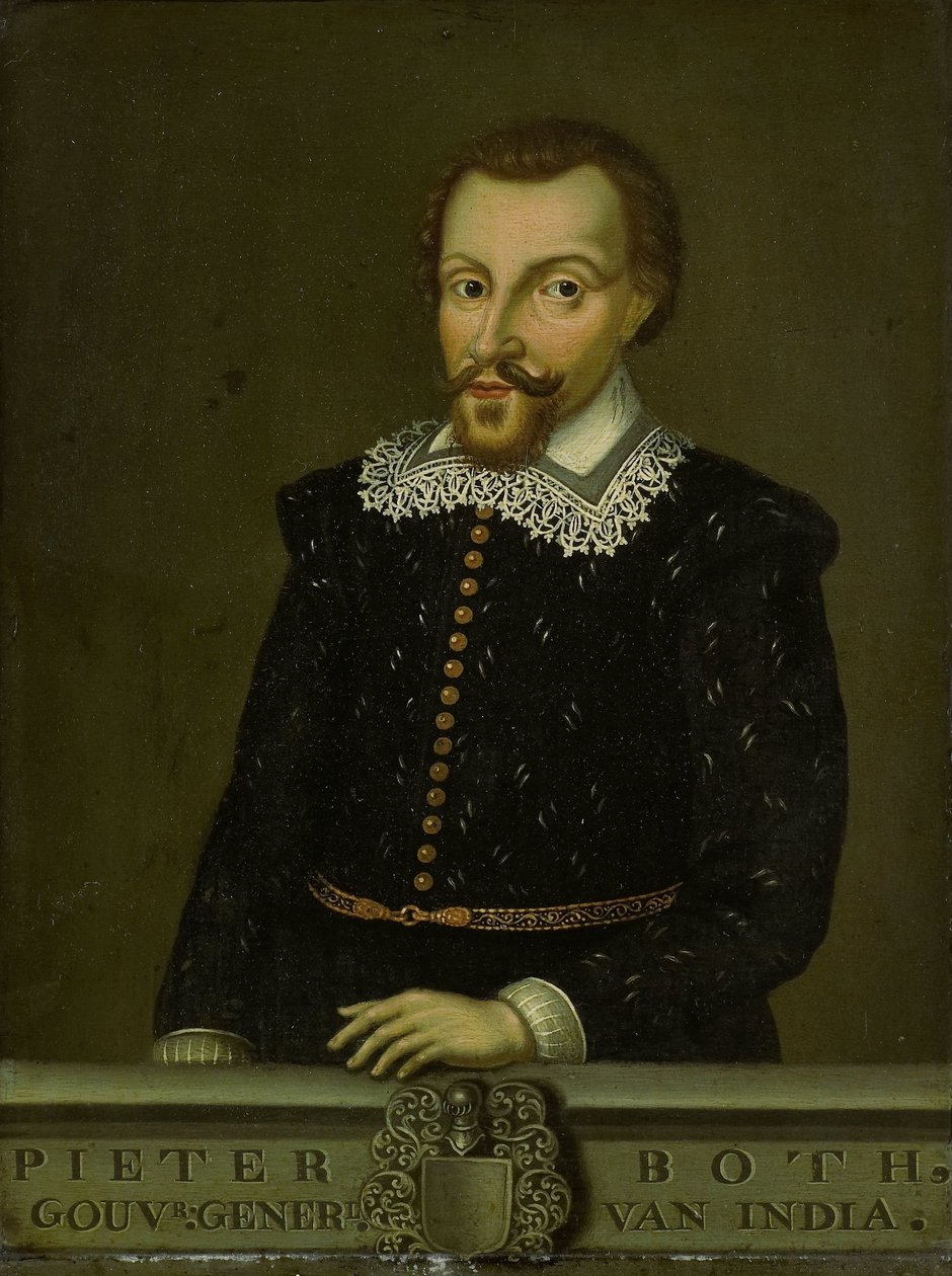 Porträtt av Pieter Both, generalguvernör i Nederländska Ostindien av anonymous (copy after)