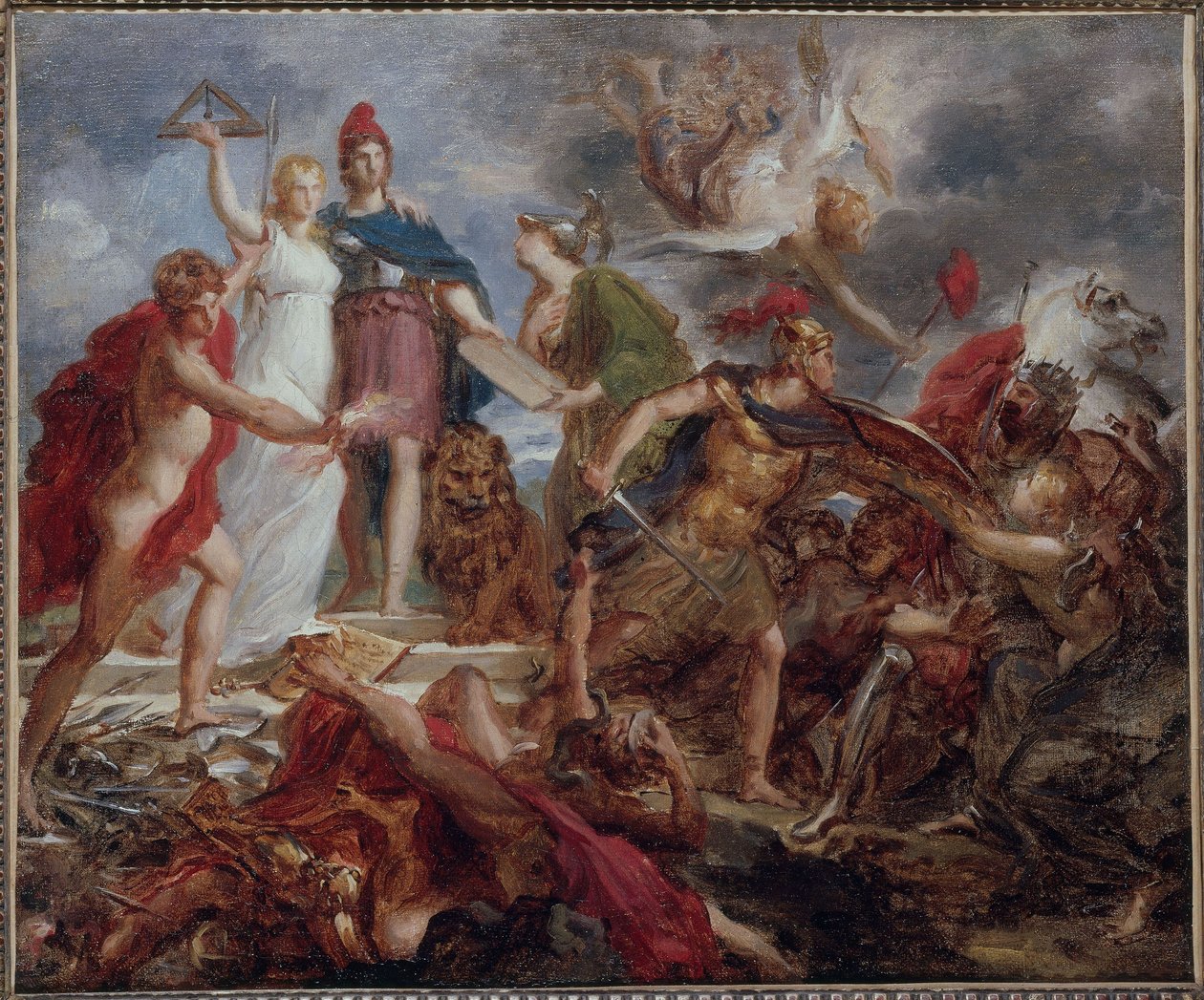 Franska: Allégorie révolutionnaire : La Liberté, l