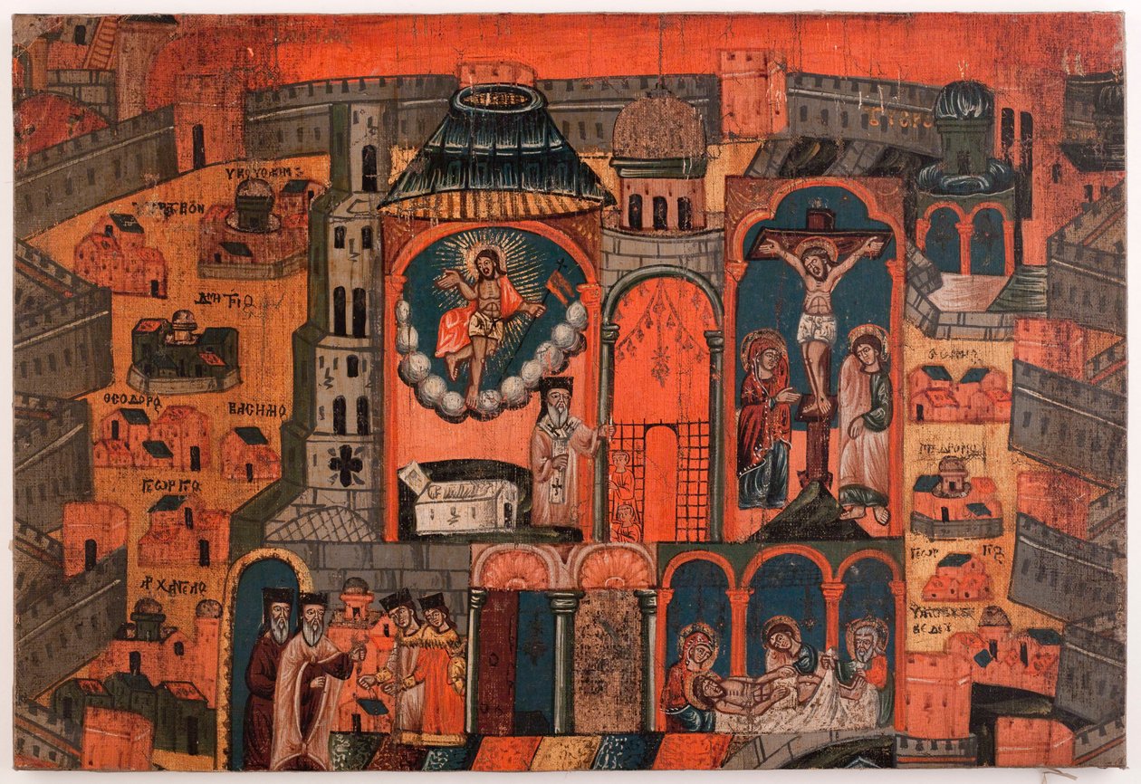 Franska: La semaine du renouveau. Minnesduk av Jerusalem-pilgrimerna av anonymous 