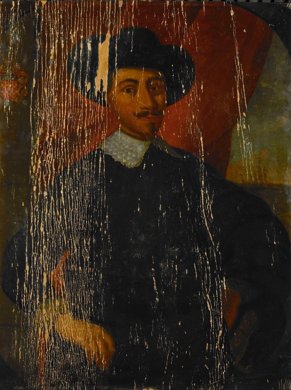 Porträtt av Antonio van Diemen, generalguvernör i Nederländska Ostindien av anonymous 