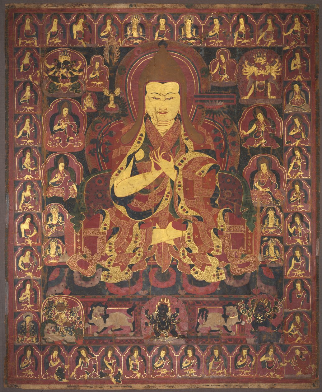 Tsong Khapa, grundare av Geluk-orden av anonymous 