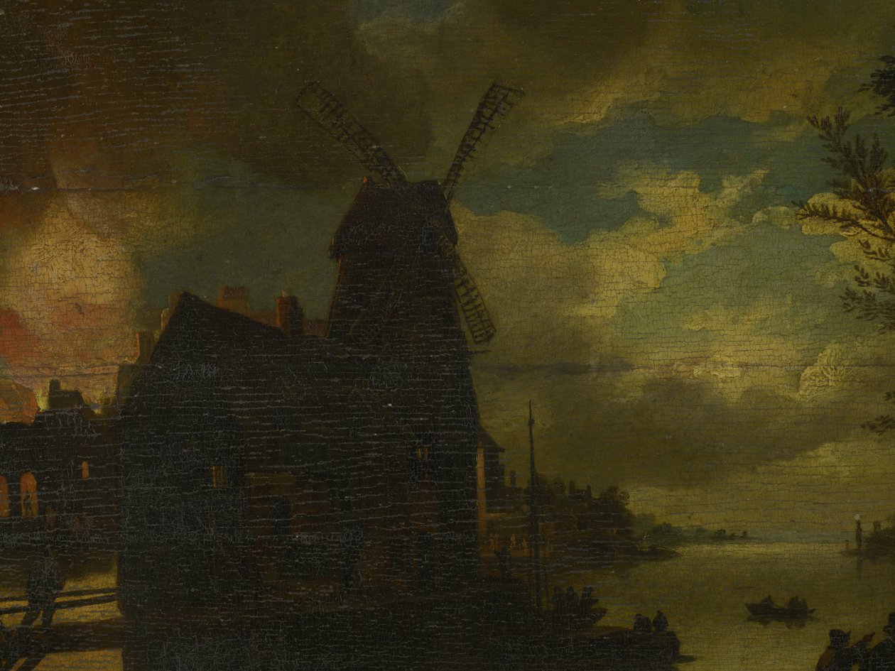 Landscape av attributed to Jan Steen