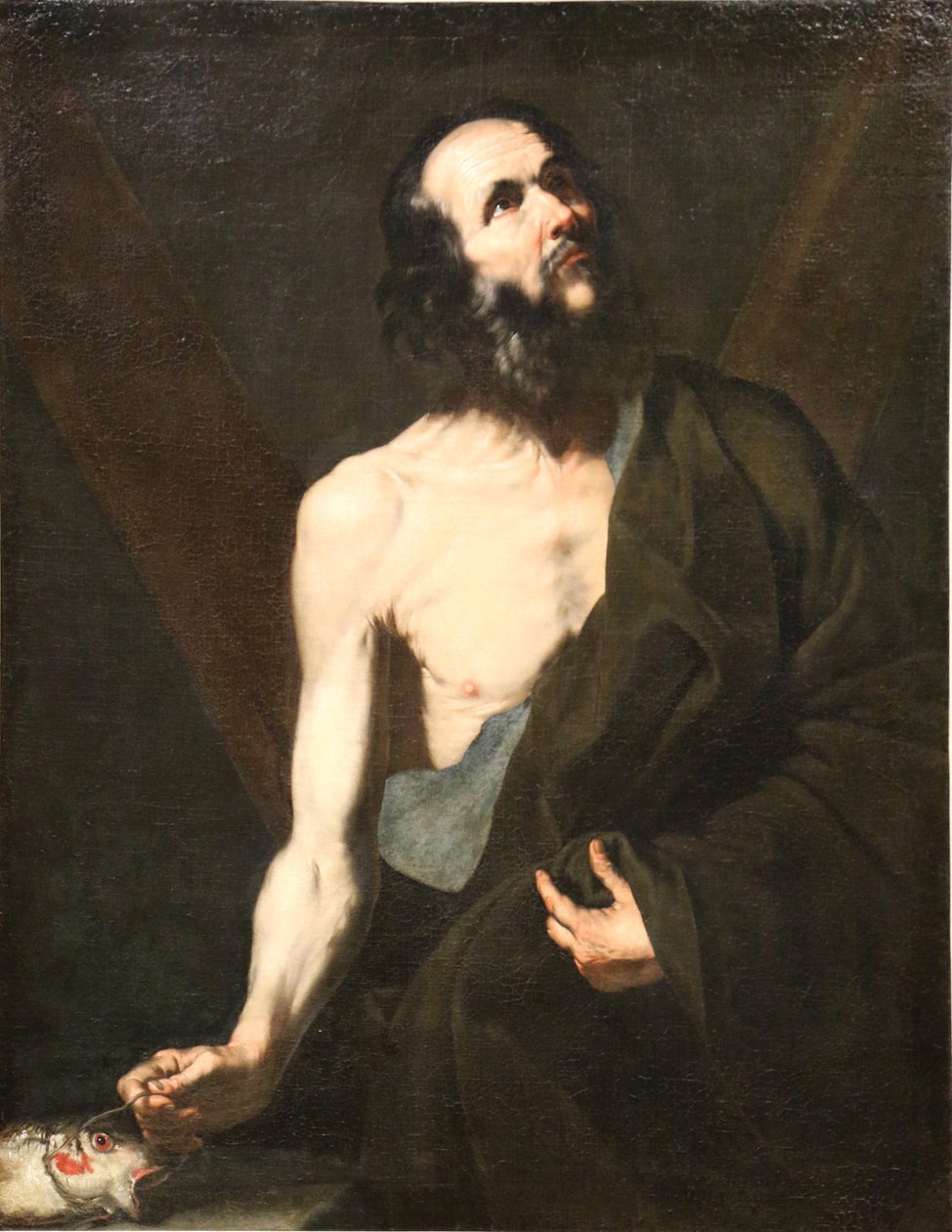 Sankt Andreas av Jusepe de Ribera