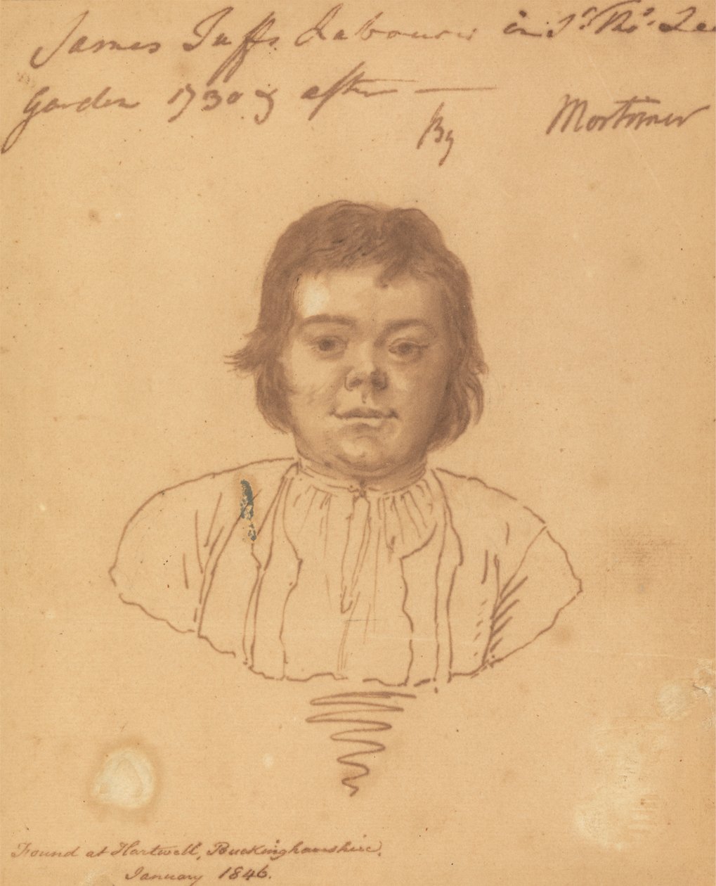 Porträtt av James Tuffs av attributed to John Hamilton Mortimer