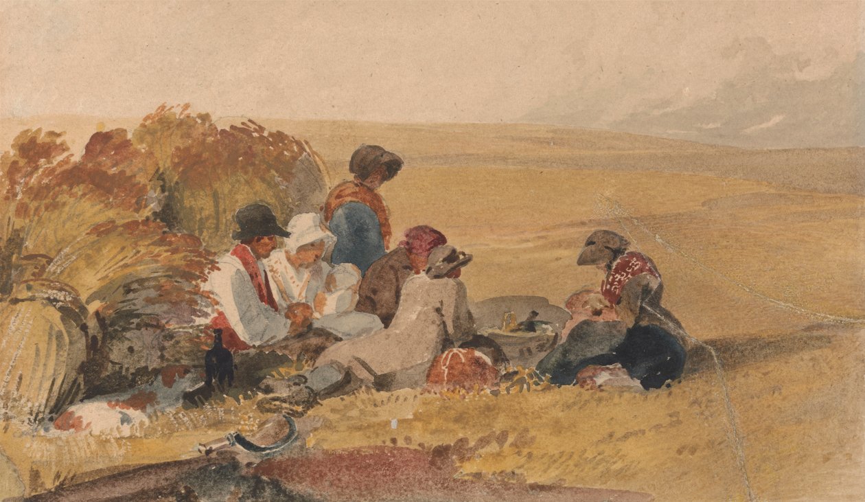 Skördarna av attributed to Peter DeWint