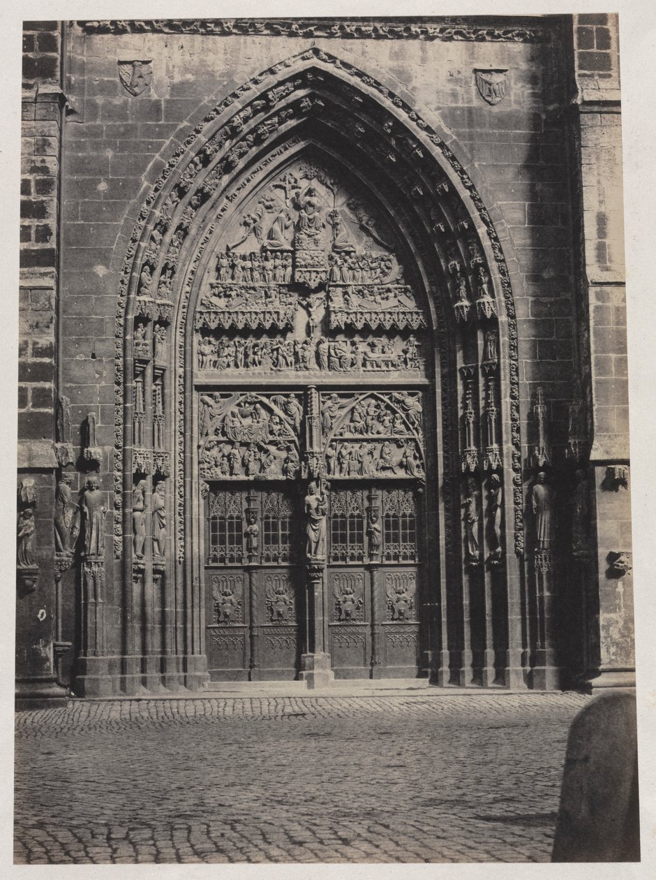 Entré, St. Lorenz-katedralen, Nürnberg av attributed to Schrag