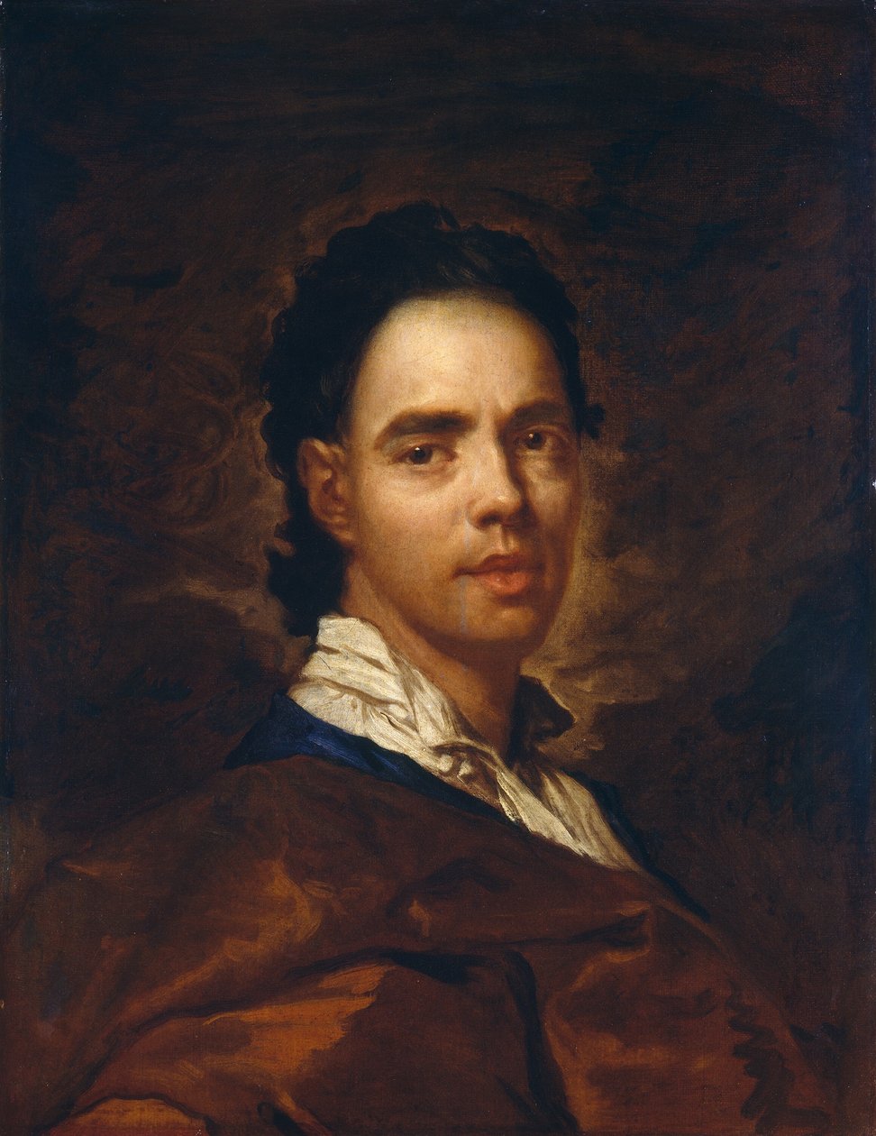 Porträtt av en ung man av called Fra Vittore or Fra Galgario Giuseppe Ghislandi