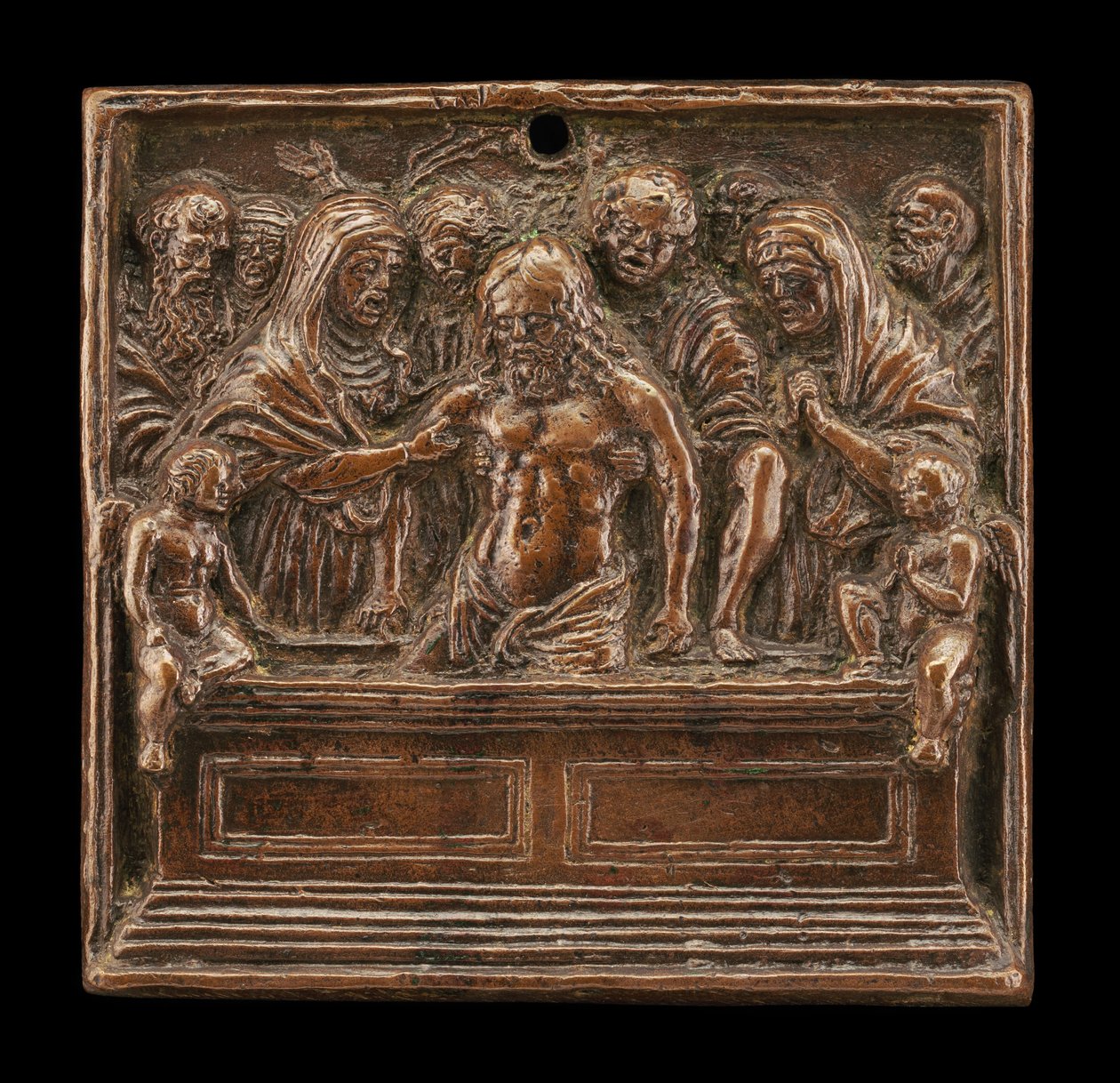 Gravläggningen av called Riccio Andrea Briosco