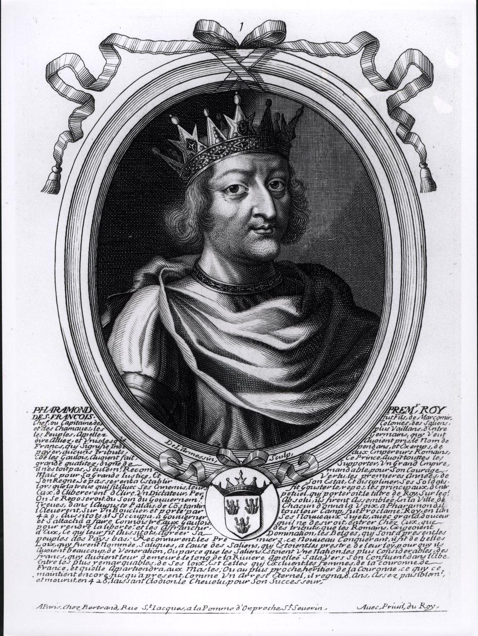Pharamond (d.427) legendarisk kung av Frankrike, från 