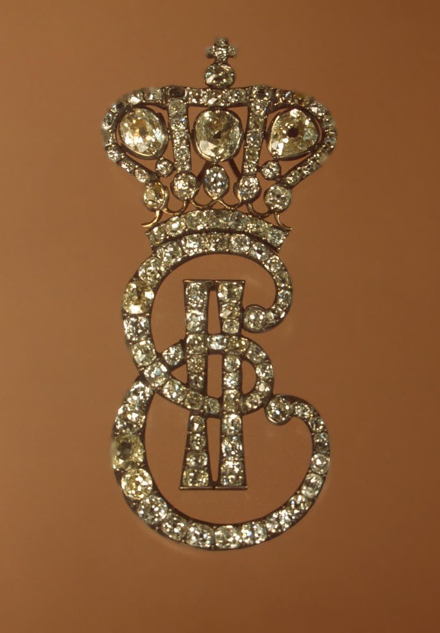 Katarina II:s monogram för hederspigorna, mellan 1775 och 1780 av decorations and medals Orders