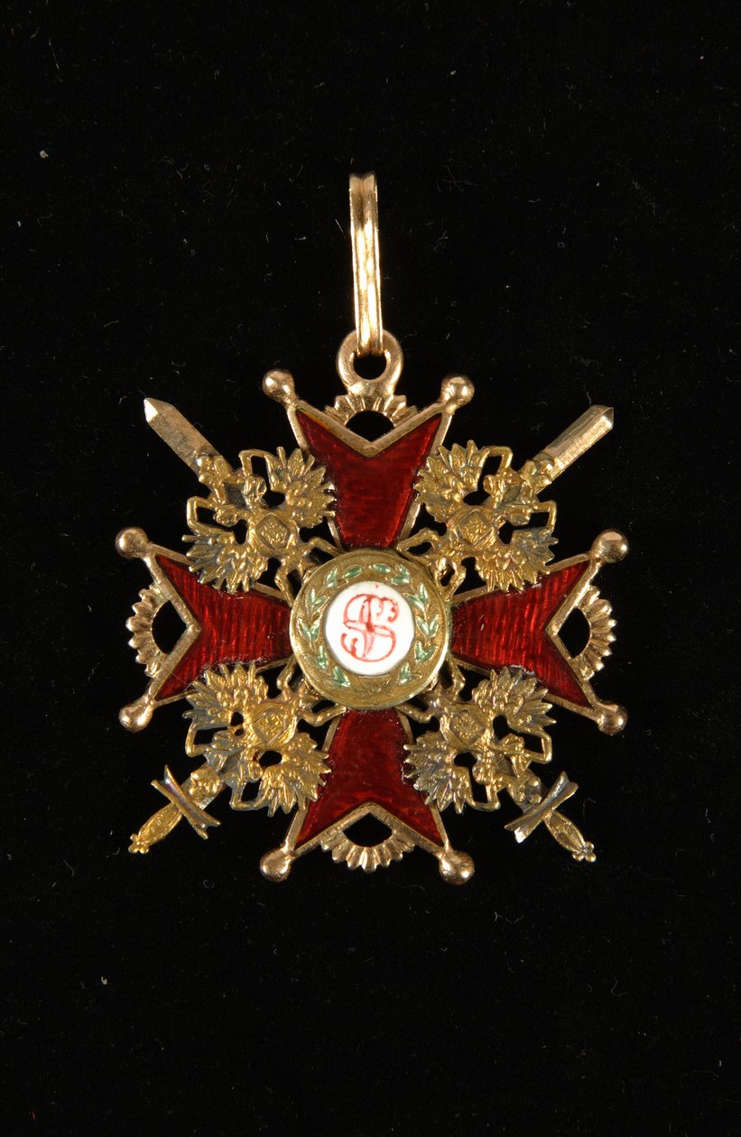 Märket för Sankt Stanislaus orden, tredje klass av decorations and medals Orders