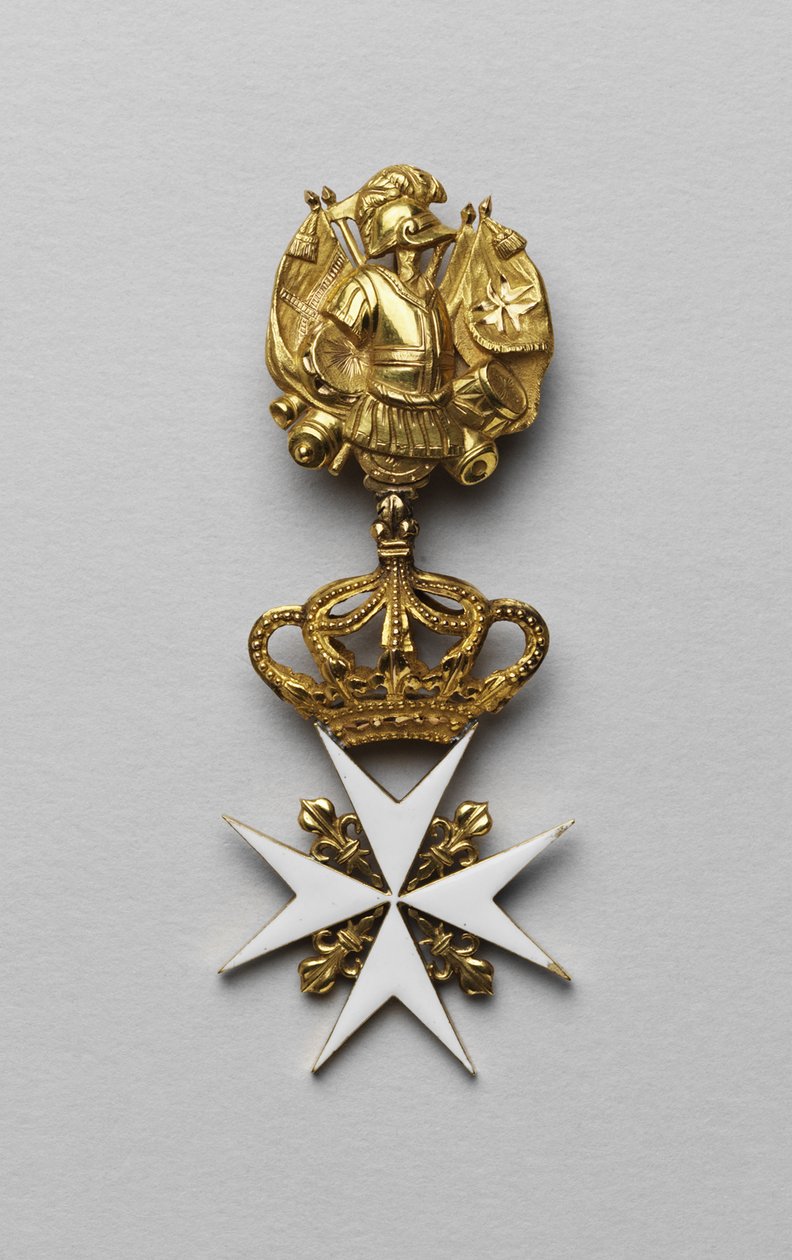 Det maltesiska korset av Maria Fyodorovna, sent 1700-tal av decorations and medals Orders