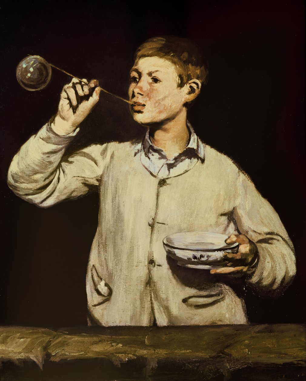 Pojke som blåser bubblor, 1867-69 av Édouard Manet