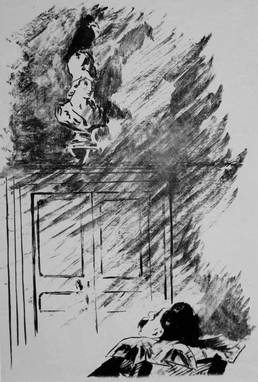 Der Rabe  av Édouard Manet