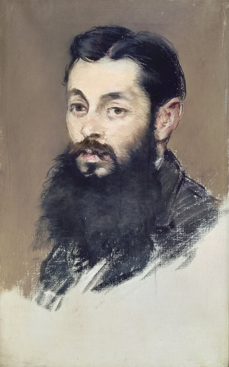 Dr Materne, doktor i Napoleon III (1808-73) c.1880-81 (pastell på duk) av Édouard Manet