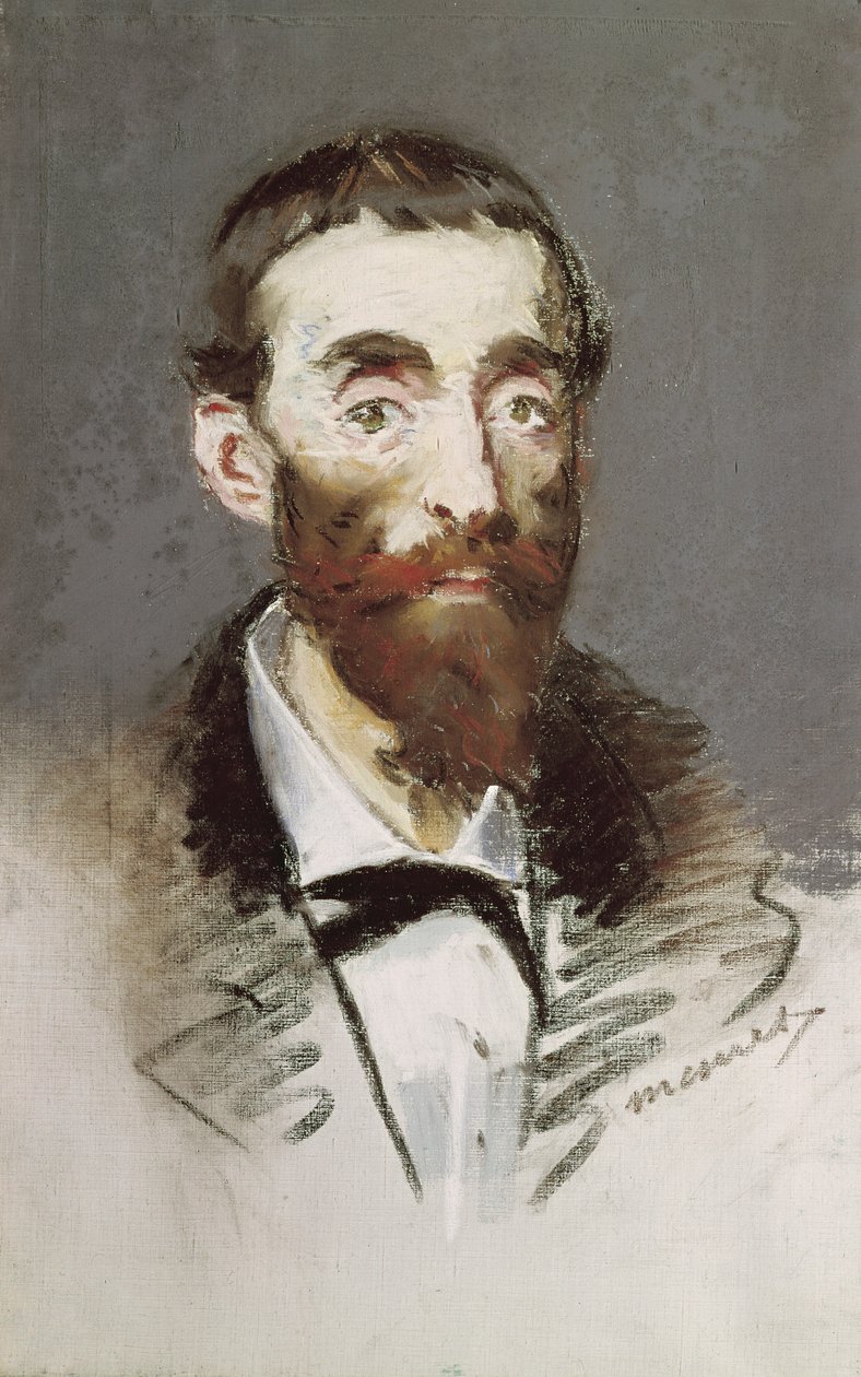 Ernest Cabaner (pastell) av Édouard Manet