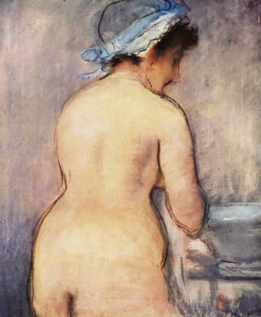 La Toilette  av Édouard Manet