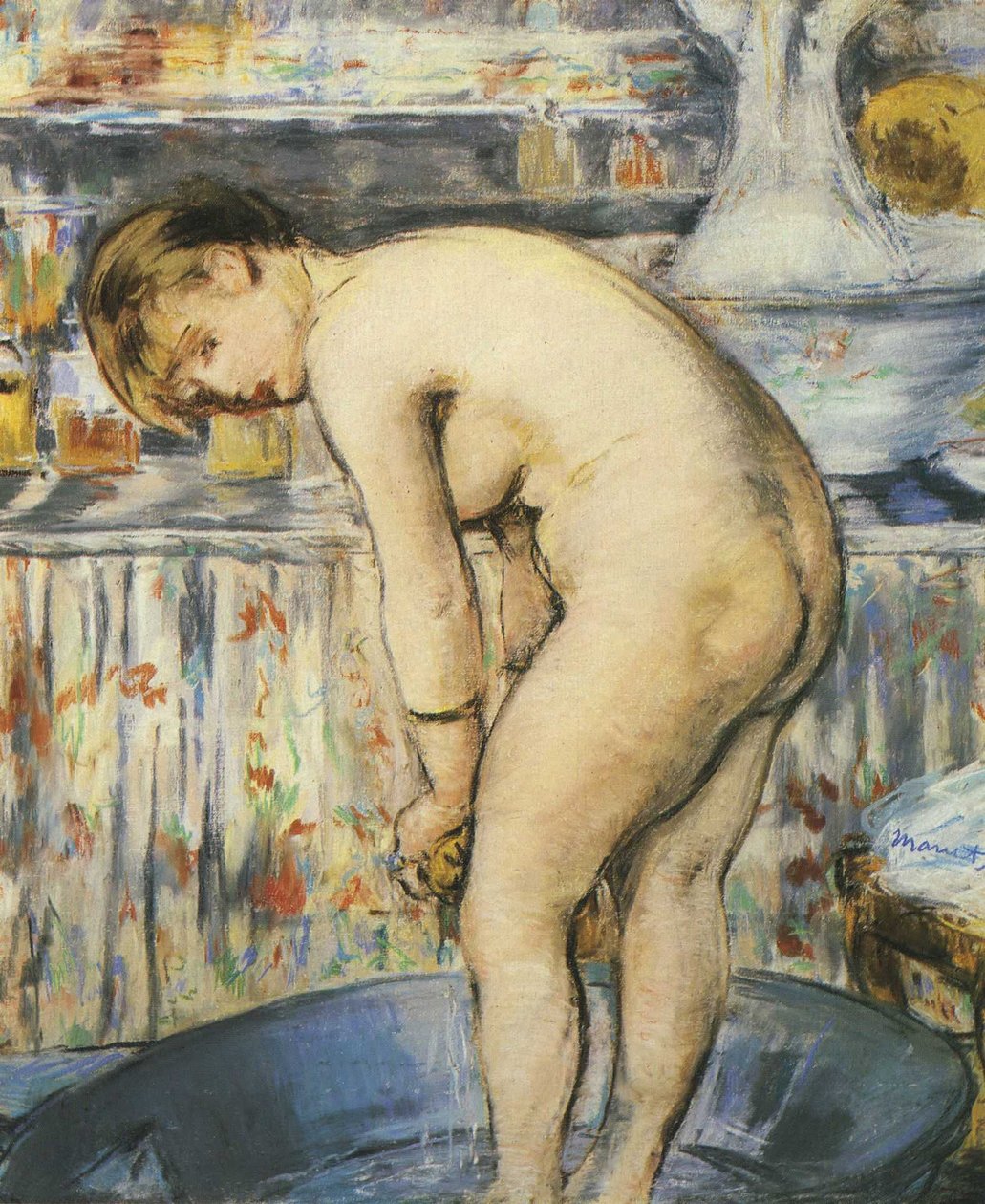 La Toilette av Édouard Manet
