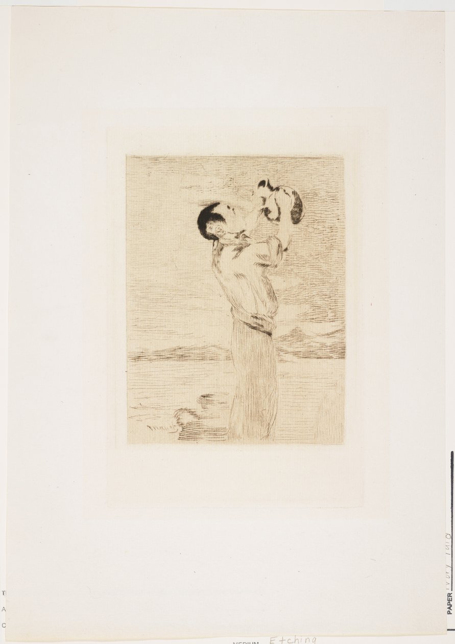 Vattendrickaren, 1861 av Édouard Manet