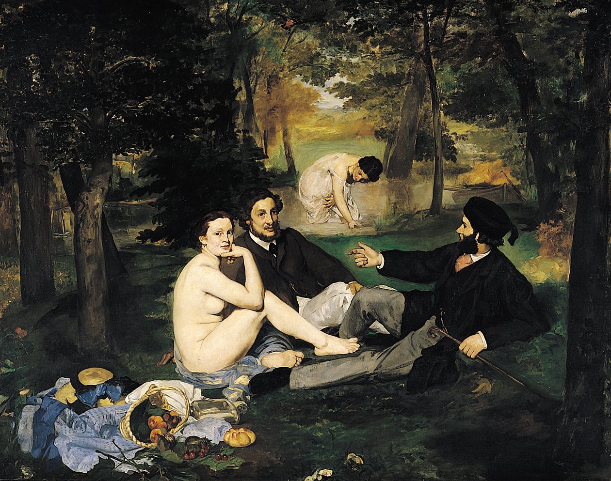 Le Déjeuner sur lherbe av Édouard Manet