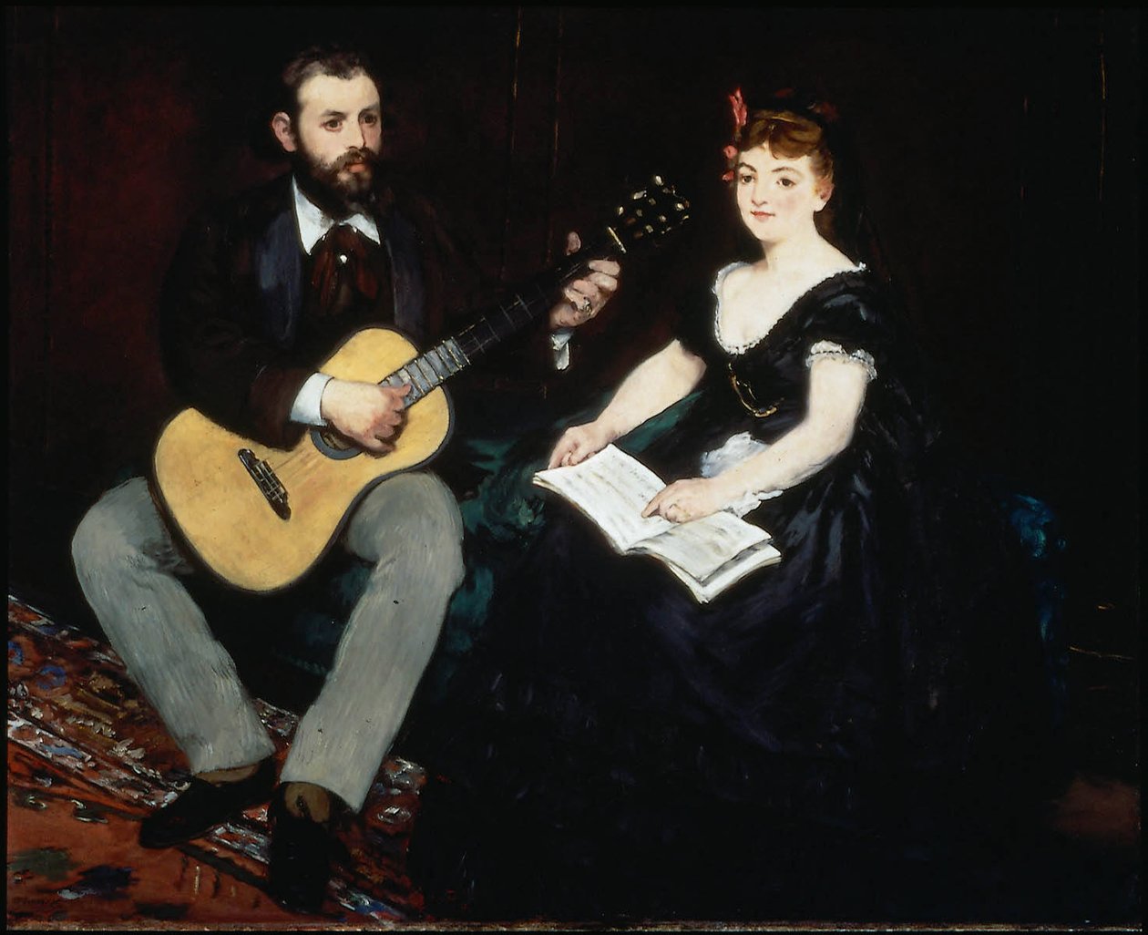 Leçon de Musique  av Édouard Manet