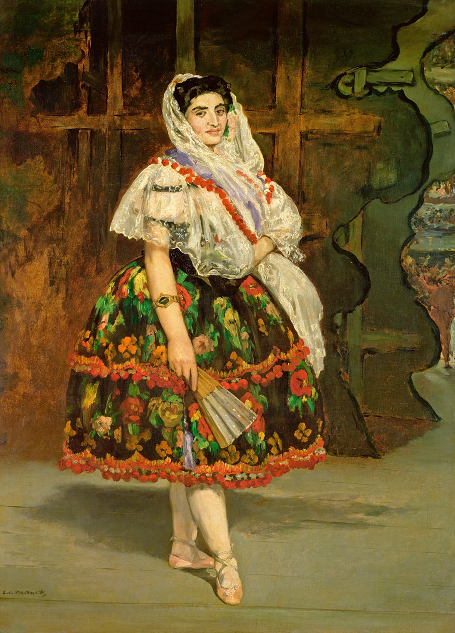 Lola de Valence, 1862 av Édouard Manet