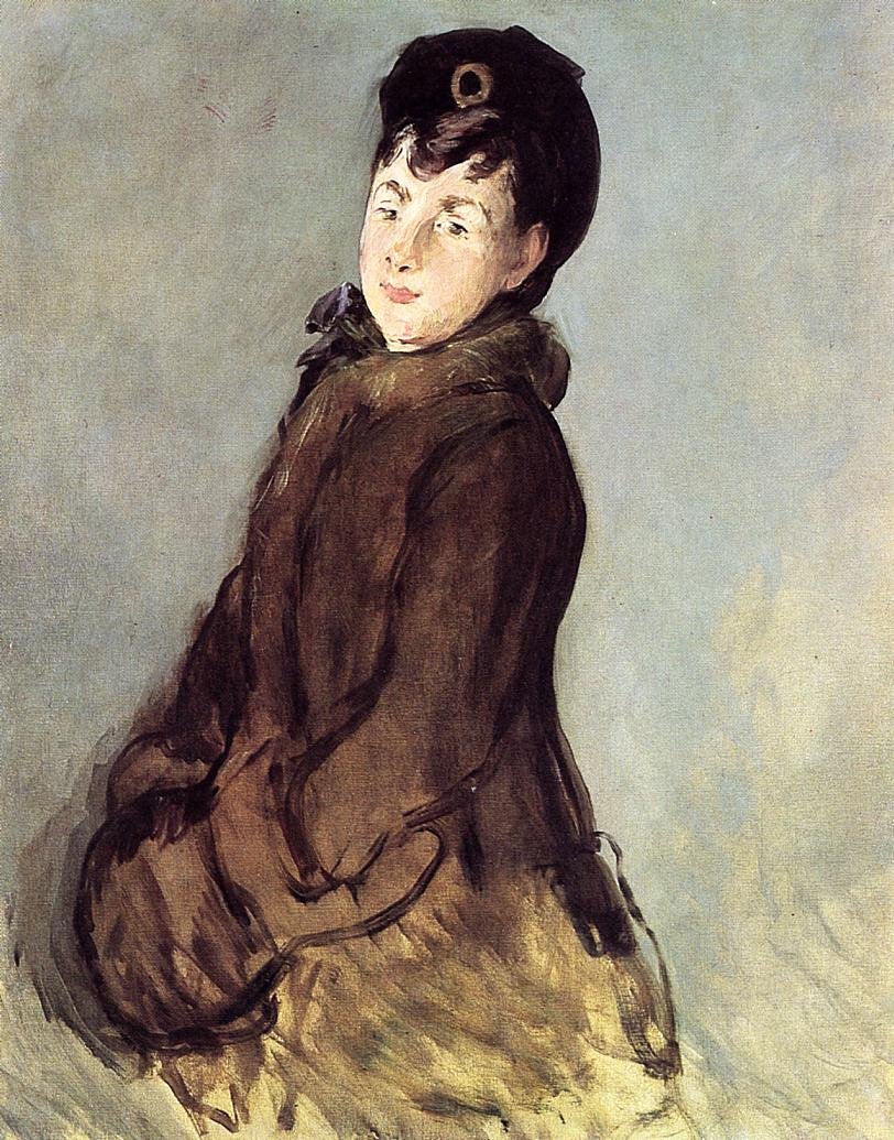 Portrait of Isabelle Lemonnier av Édouard Manet