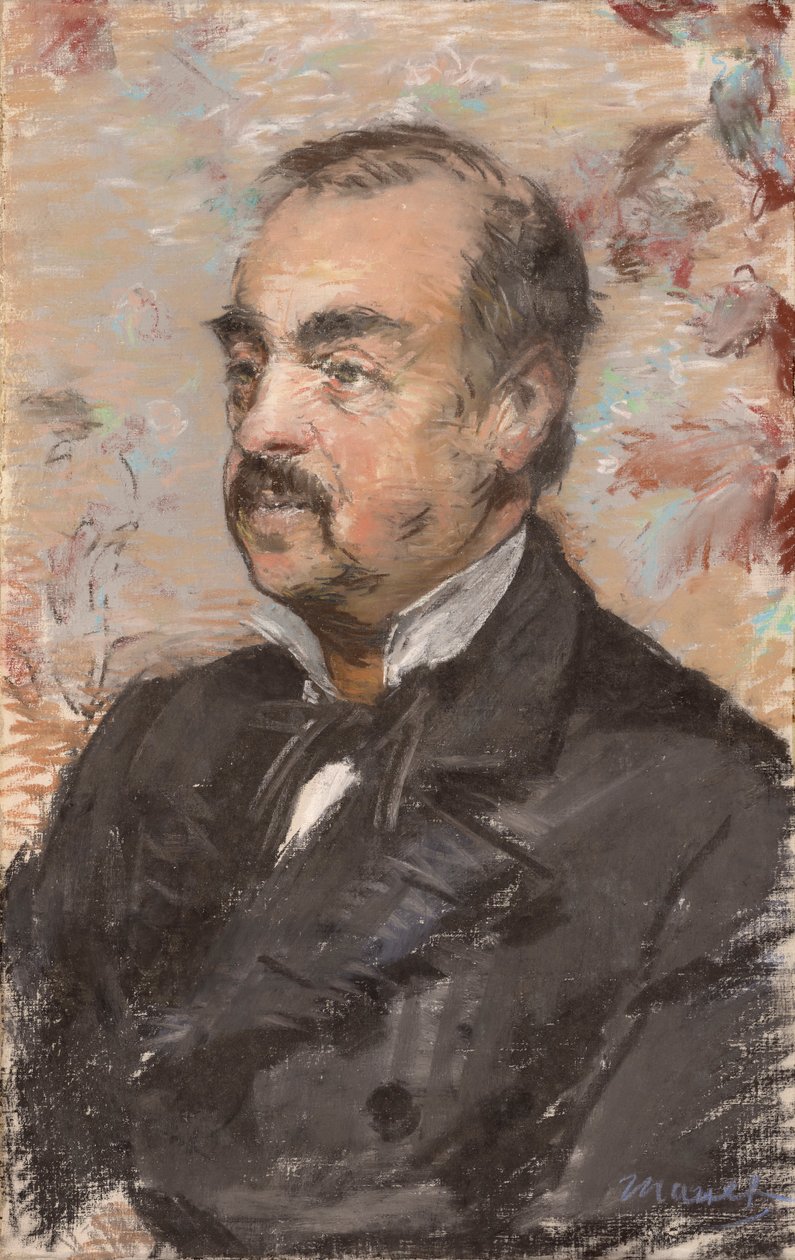 Portrait of Julien de la Rochenoire av Édouard Manet