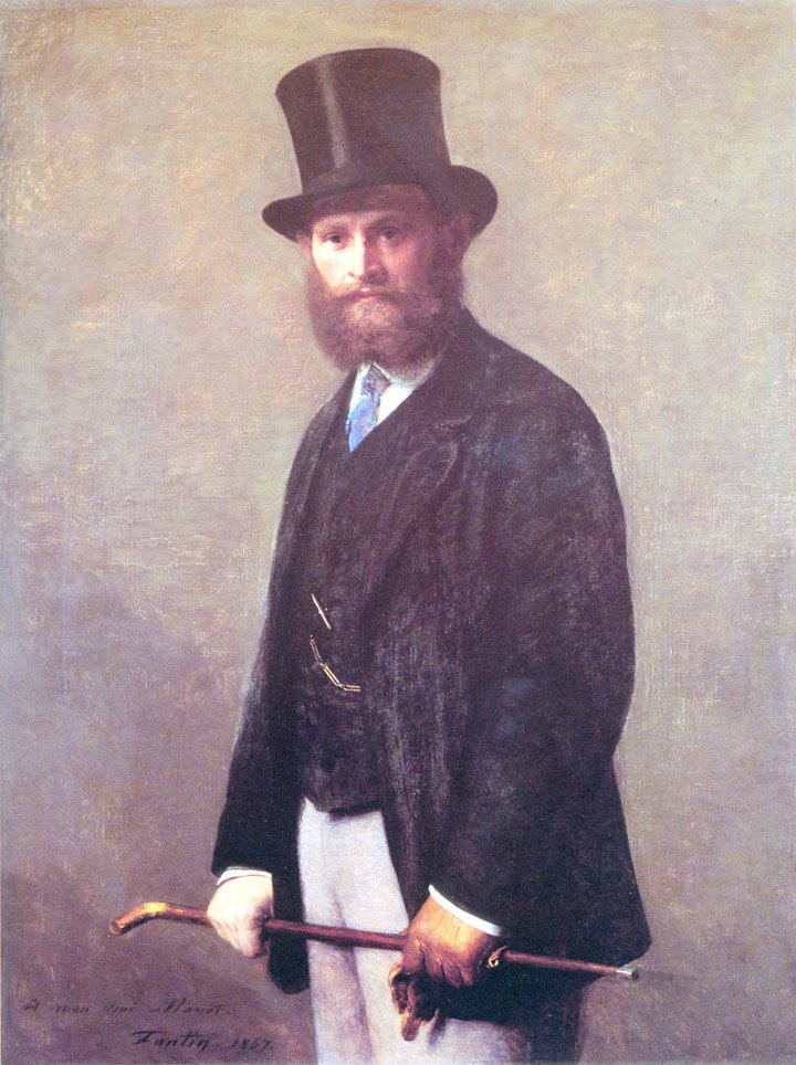 Portrait of Édouard Manet  av Édouard Manet