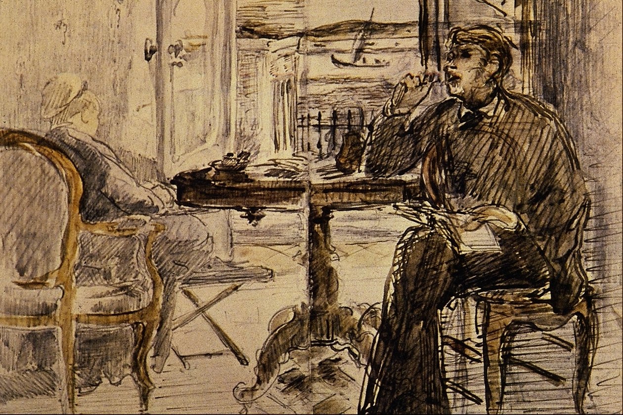 Seaside Villa  av Édouard Manet