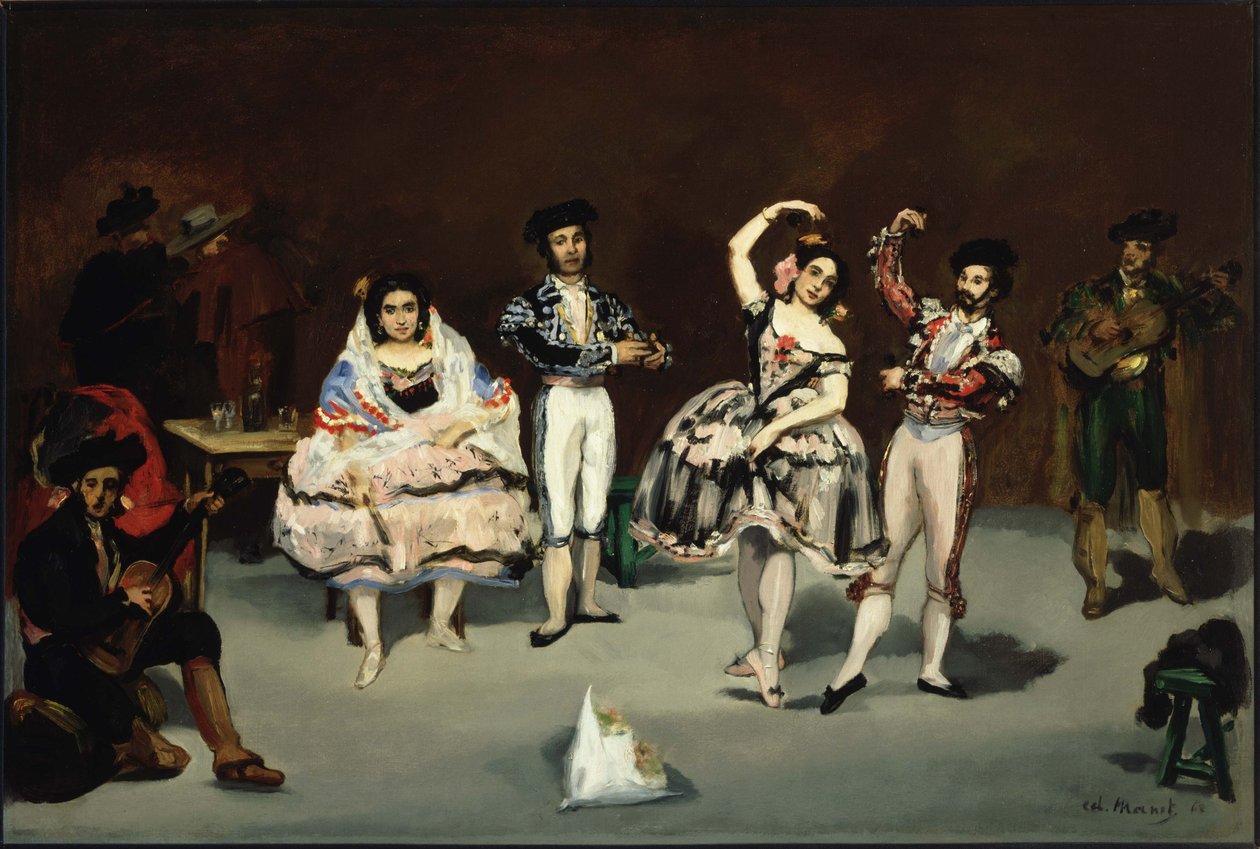 Spanish Ballet av Édouard Manet