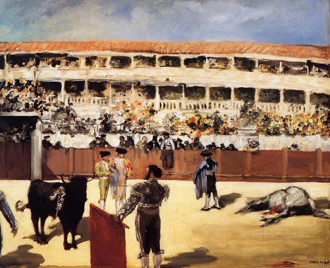 The Bullfight av Édouard Manet