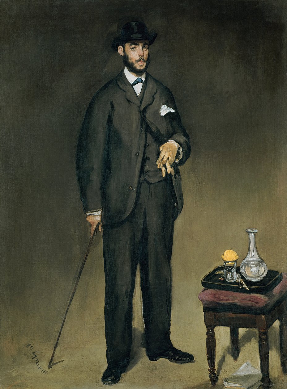 Theodore Duret (1838-1927) av Édouard Manet