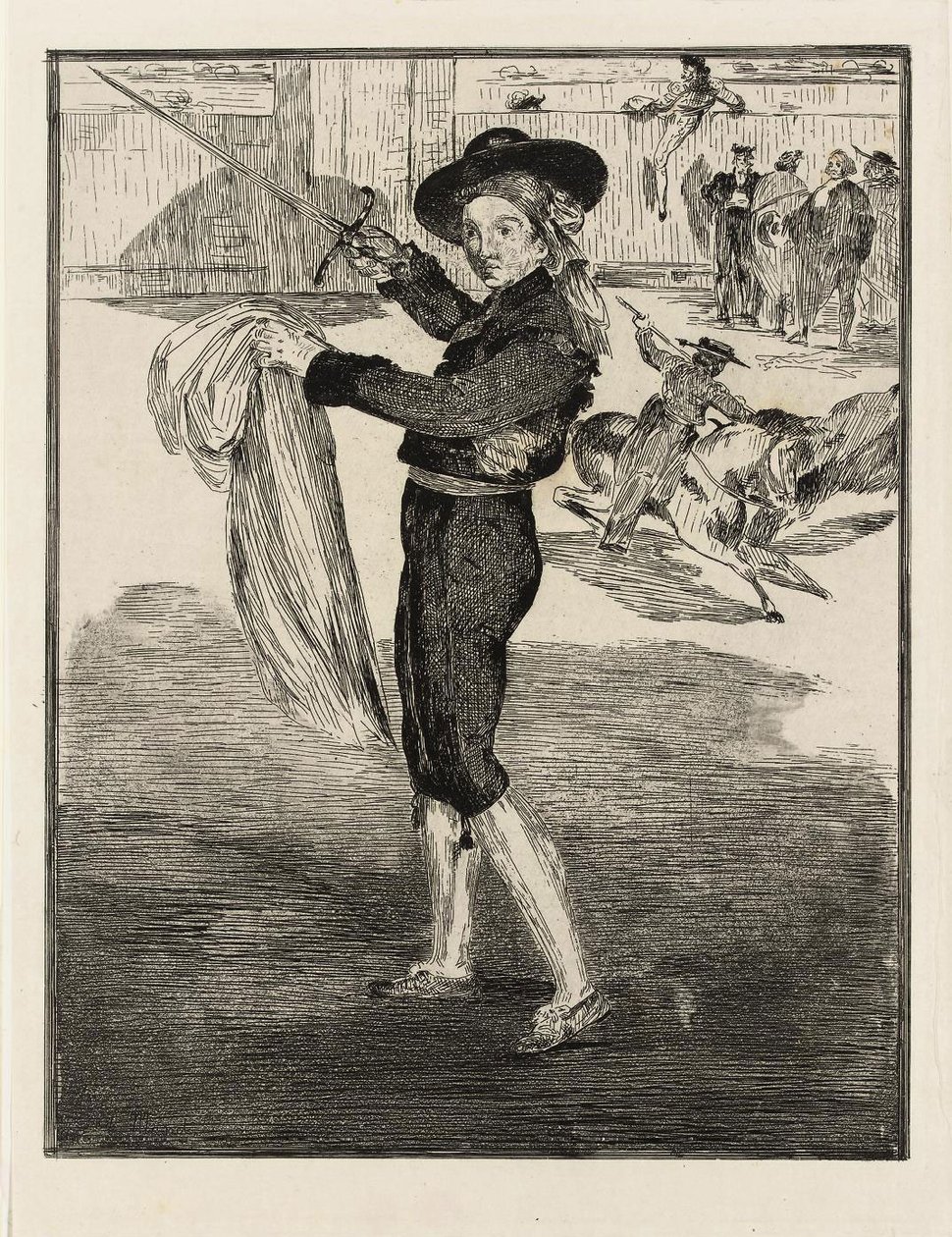 Victorine Meurand en Costume dEspada av Édouard Manet