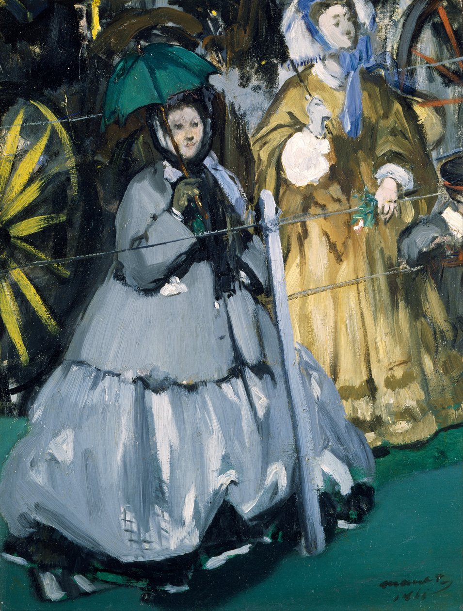 Women at the Races av Édouard Manet
