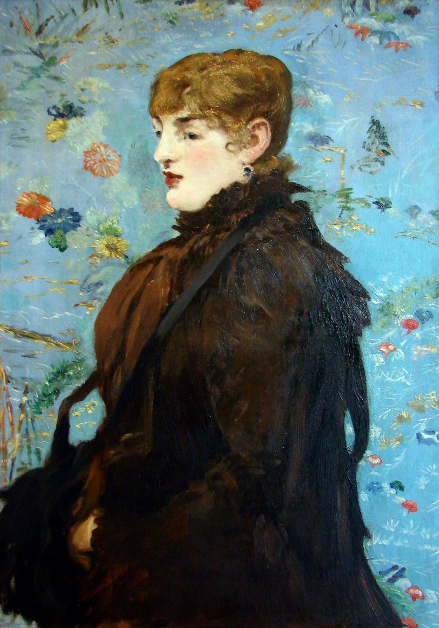portrait de Méry Laurent av Édouard Manet
