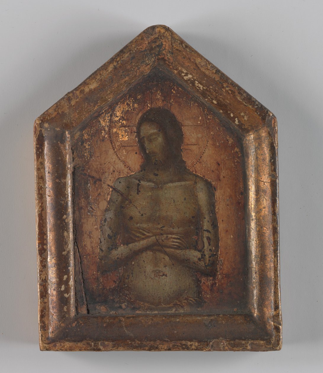 Pietà, första kvartalet 1300-talet. av first quarter of 14th century .