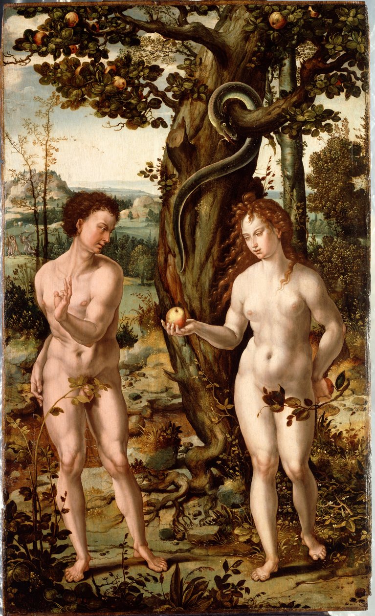 The Fall of Man  av follower of Pieter Coecke van Aelst