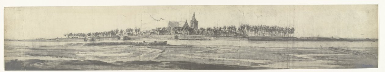 Utsikt över graven, 1672 Foton av teckningar av den franska invasionen av Nederländerna 1672 av Adam Frans van der Meulen bevarade i Manufacture des Gobelins (serietitel) av frères Moreau