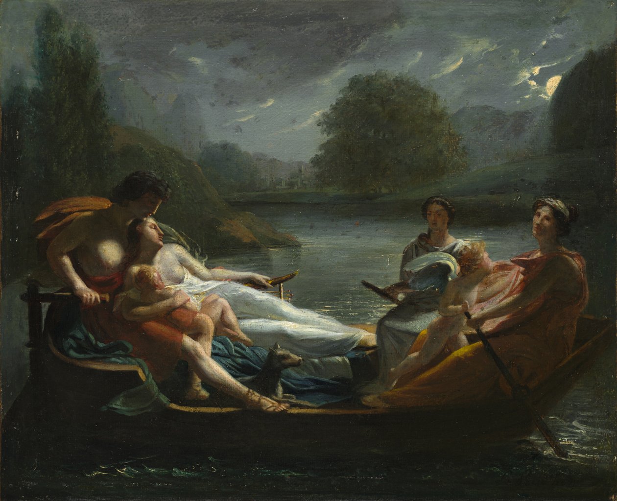 Drömmen om lycka av imitator of Pierre Paul Prud
