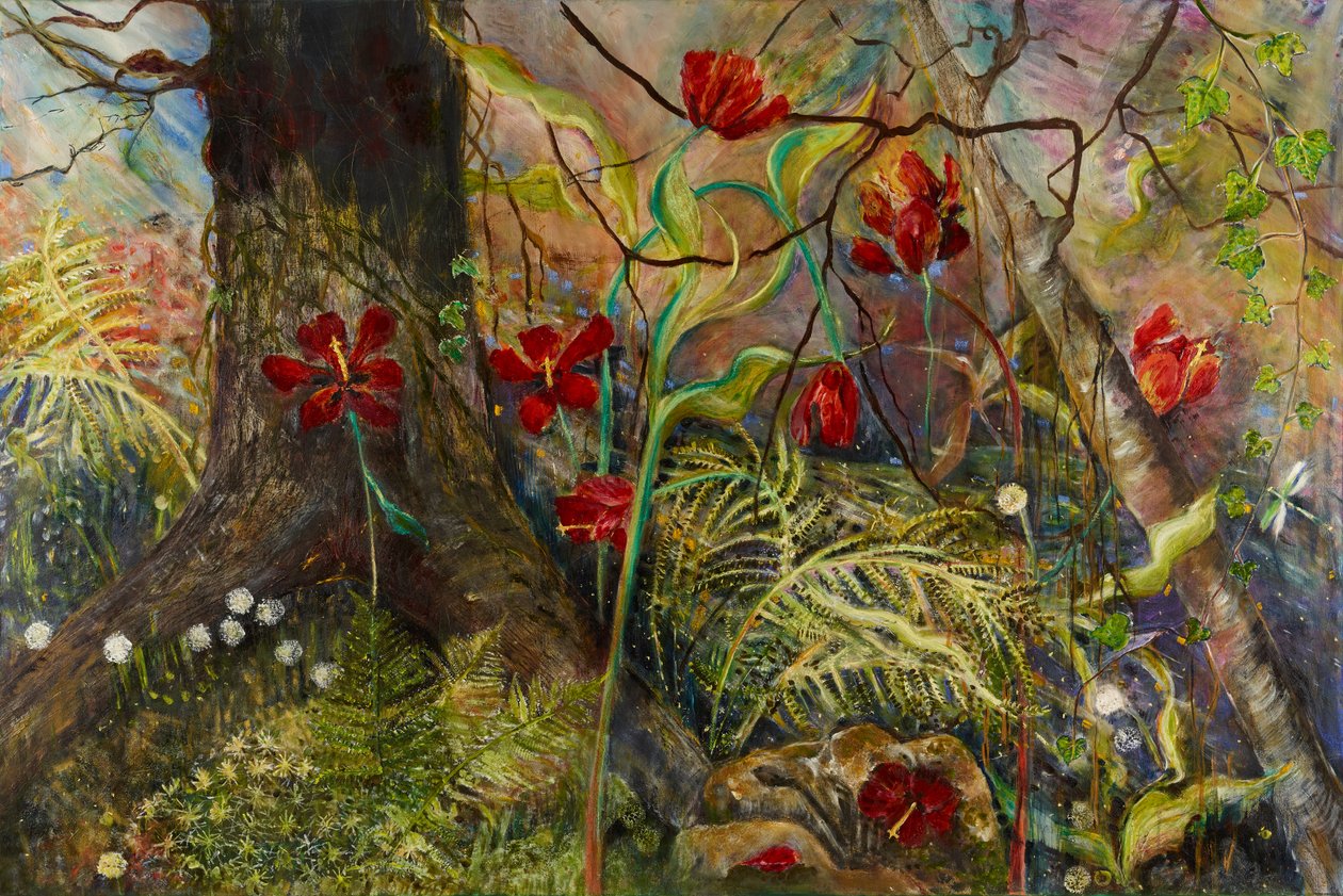 Feral Garden, 2017 (olja) av jocasta shakespeare