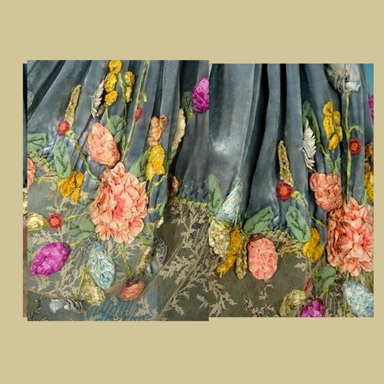 INDIENNE FABRIC, 2018 (blandteknik) av linda arthurs
