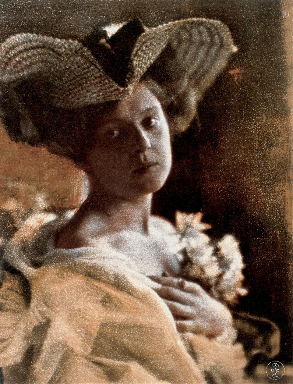 The Straw Hat av Émile Joachim Constant Puyo