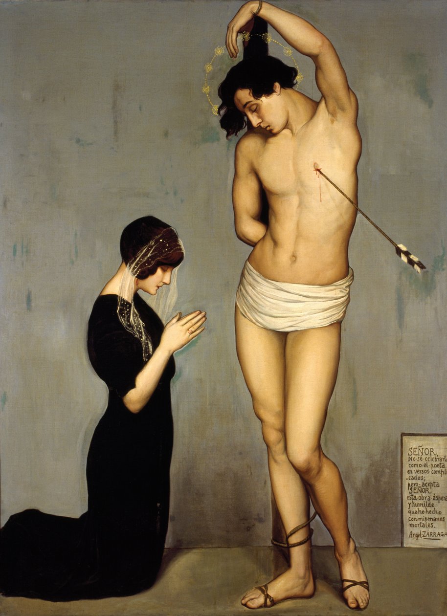 Votive Offering (Saint Sebastian) av Ángel Zárraga