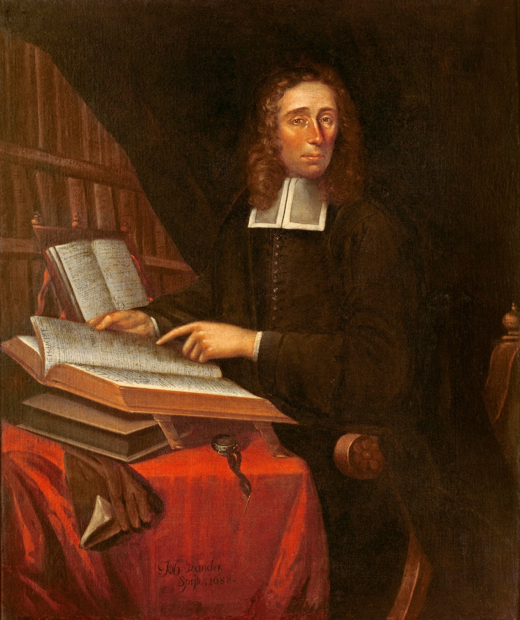Öka Mather (1639-1723) 1688 av Jan van der Spriet or Spriett