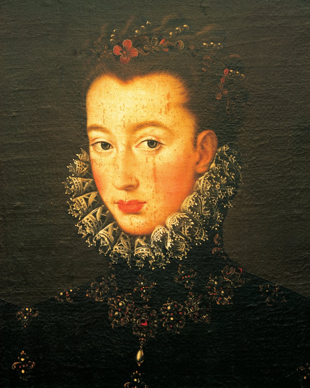 Porträtt av Lucrezia d